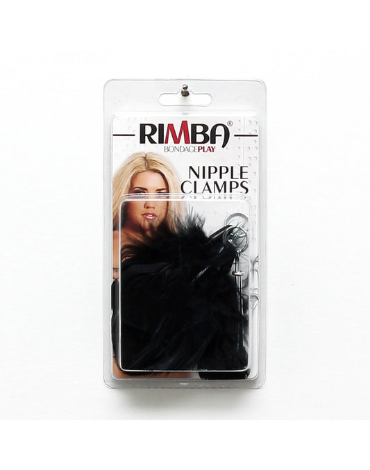Rimba - Nipple Clamps With Feathers - UABDSM