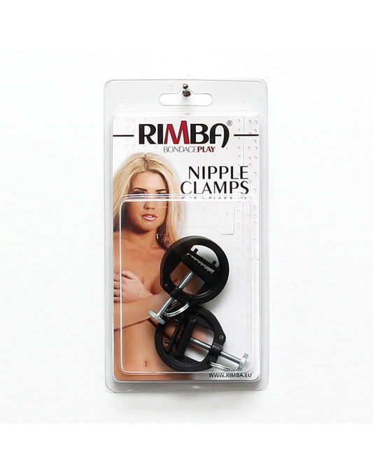 Rimba - Nipple Clamps. Plastic With Key Ring (pair) - UABDSM