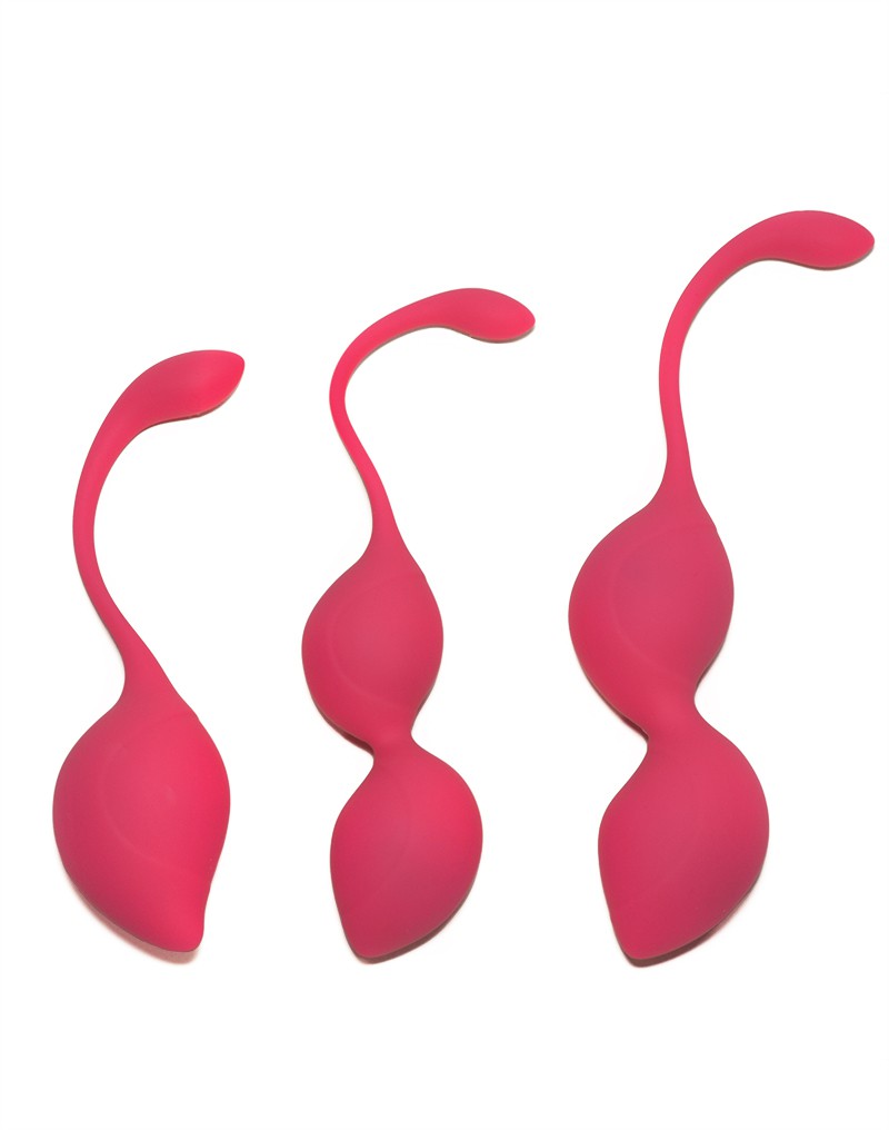 Rimba Toys - Geneva - Kegel Balls Training Set - Pink - UABDSM