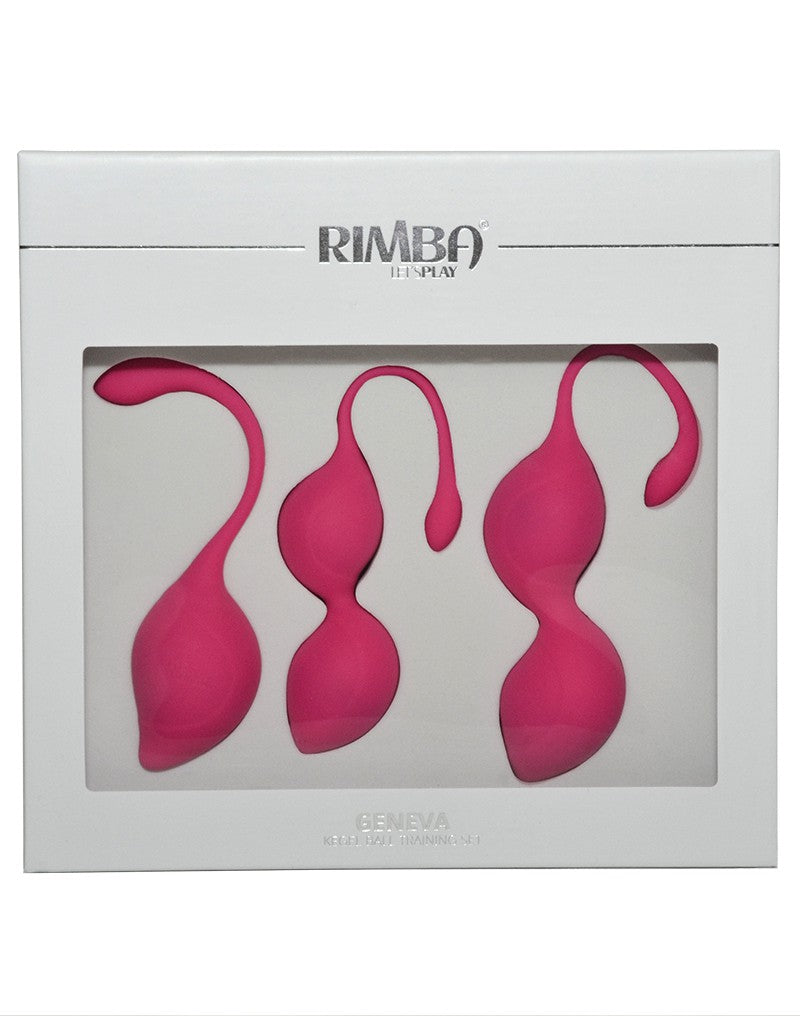 Rimba Toys - Geneva - Kegel Balls Training Set - Pink - UABDSM