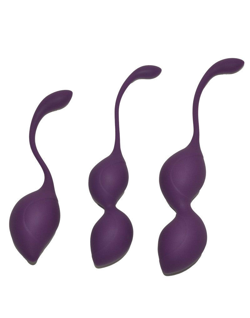 Rimba Toys - Geneva - Kegel Balls Training Set - Purple - UABDSM