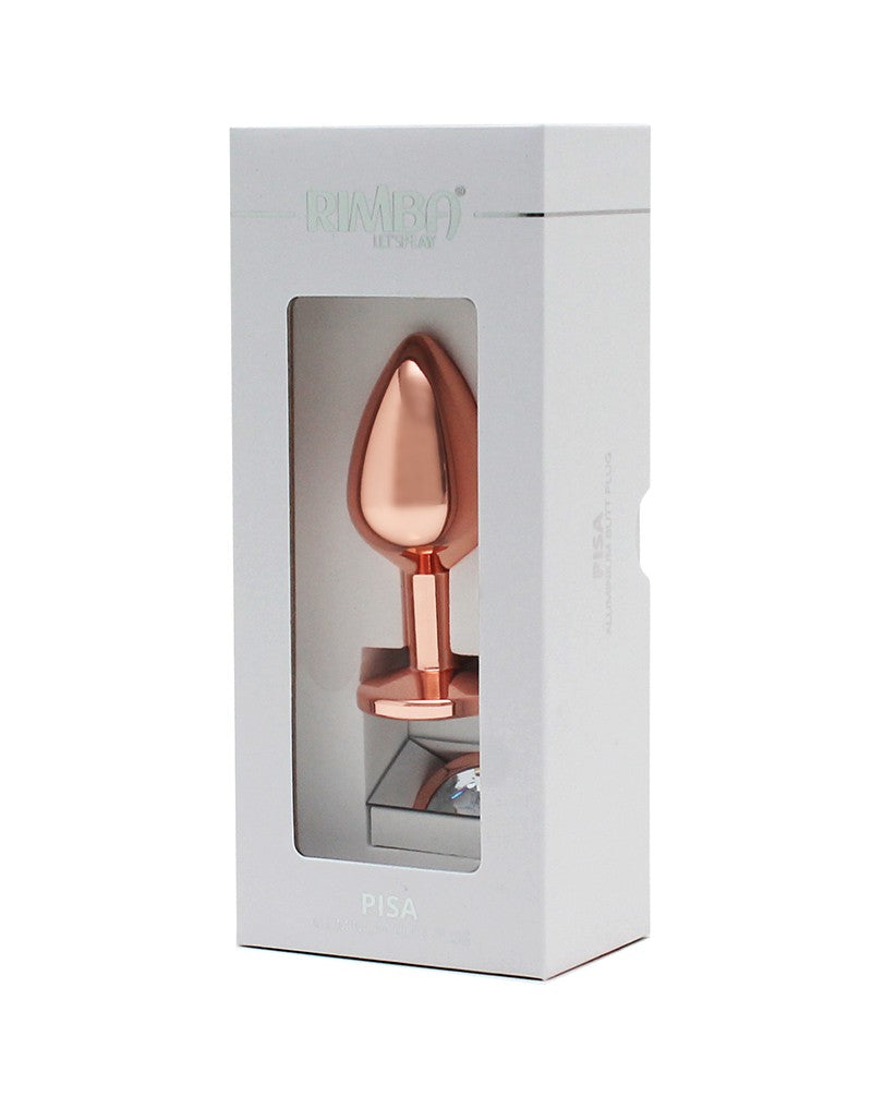 Rimba Toys - Pisa - Butt Plug - Rose Gold - UABDSM