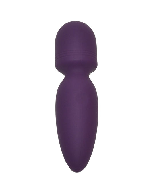 Rimba Toys - Valencia - Mini Wand Vibrator - Purple - UABDSM