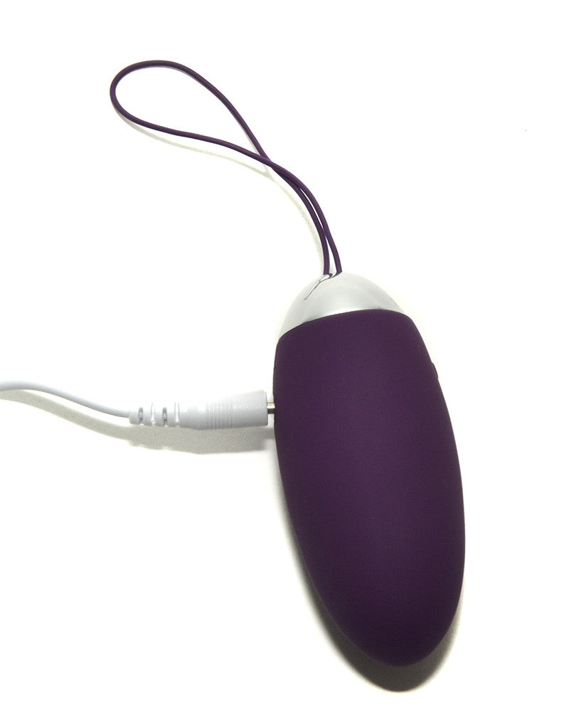 Rimba Toys - Venice - Egg Vibrator With Remote Control - Purple - UABDSM