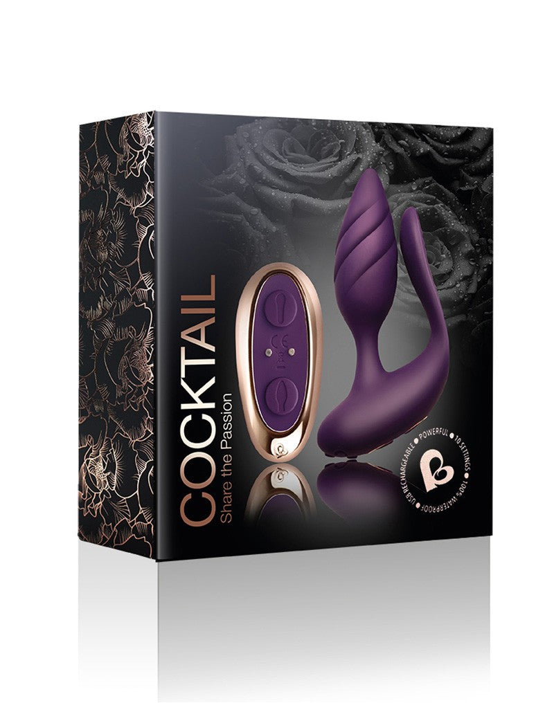 Rocks-Off - Cocktail - Couple Vibrator With Remote Control - Purple – Adult  Sex Toys, Intimate Supplies, Sexual Wellness, Online Sex Store – UABDSM