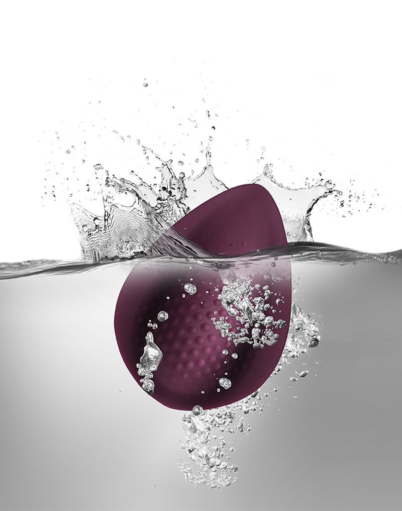 Rocks-Off - Knickerbocker Glory - Panty Vibrator With Remote Control - Burgundy - UABDSM