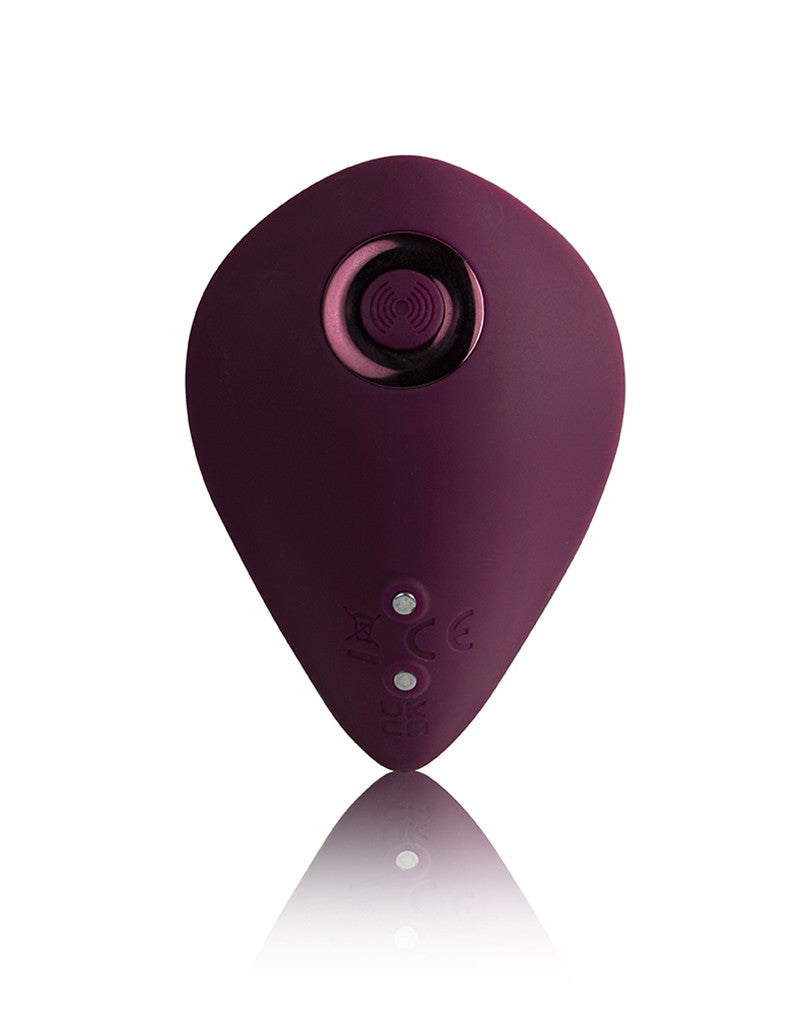 Rocks-Off - Knickerbocker Glory - Panty Vibrator With Remote Control - Burgundy - UABDSM