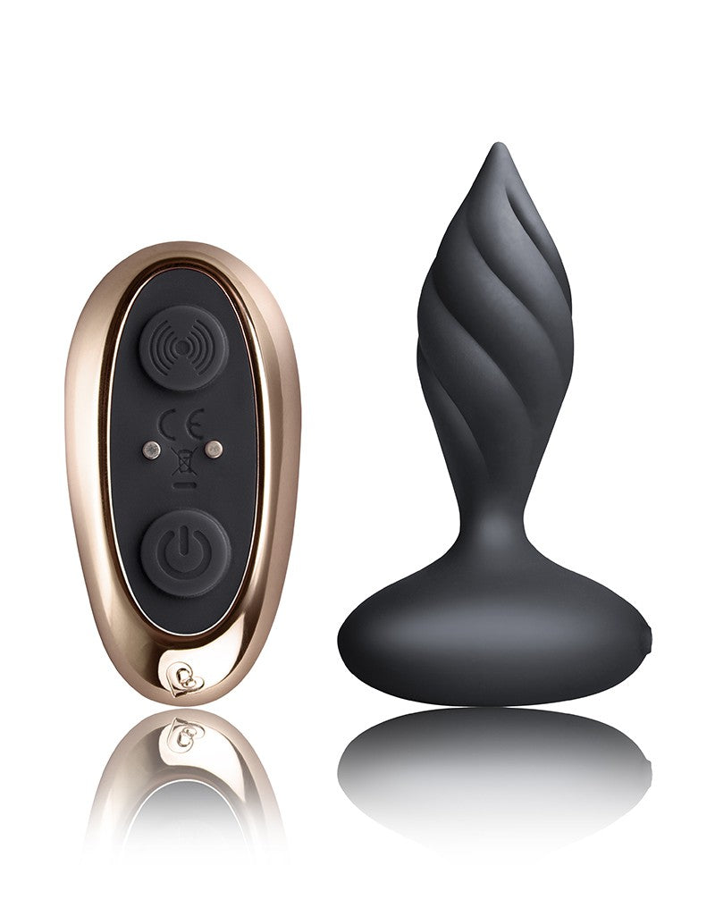 Rocks-Off - Petite Sensations Desire - Anal Vibrator With Remote Control - Black - UABDSM