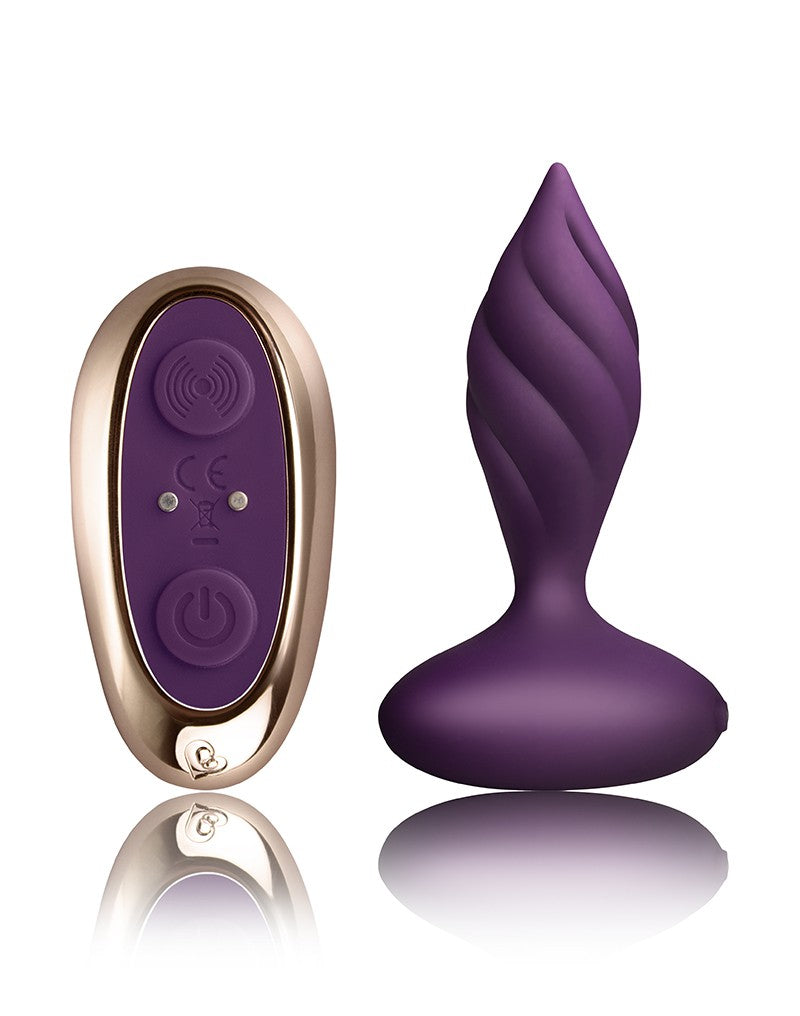 Rocks-Off - Petite Sensations Desire - Anal Vibrator With Remote Control - Purple - UABDSM