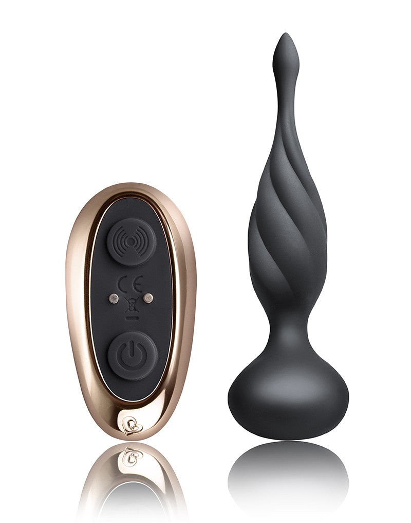 Rocks-Off - Petite Sensations Discover - Anal Vibrator With Remote Control - Black - UABDSM