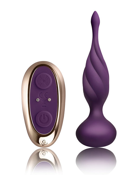 Rocks-Off - Petite Sensations Discover - Anal Vibrator With Remote Control - Purple - UABDSM