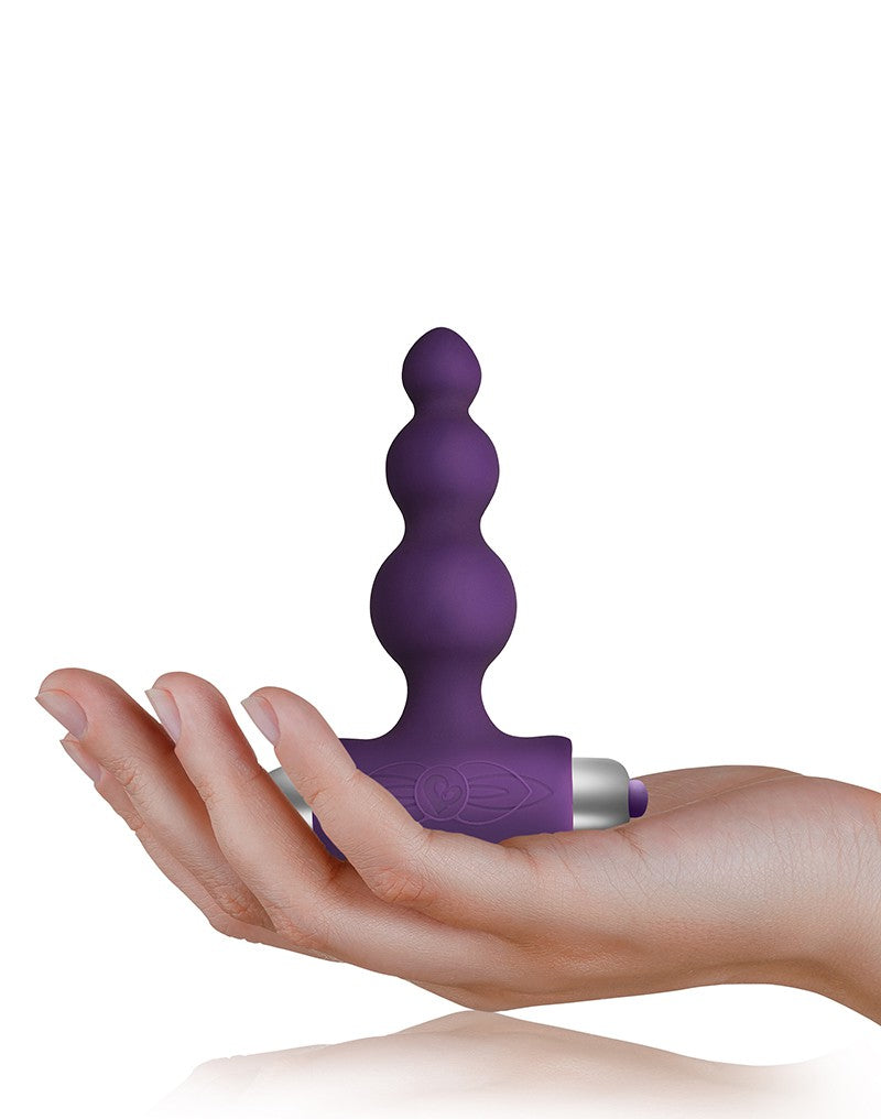 Rocks-Off - Petite Sensations Bubbles - Anal Vibrator - Purple - UABDSM