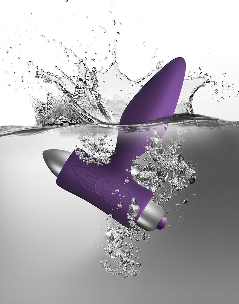 Rocks-Off - Petite Sensations Plug - Anal Vibrator - Purple - UABDSM