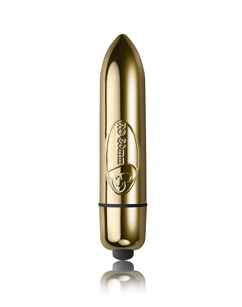 Rocks-Off - Be Mine Set - Cockring Bullet And Anal Vibrator - Black / Gold - UABDSM