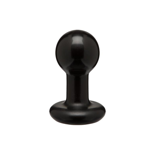 Round Butt Plug Small Black - UABDSM