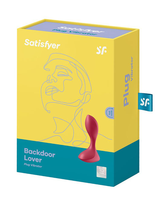 Satisfyer - Backdoor Lover - Anal Vibrator - Red - UABDSM