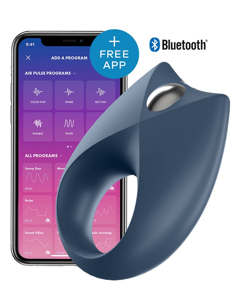 Satisfyer Cock Ring Royal One / Incl. Bluetooth And App - UABDSM