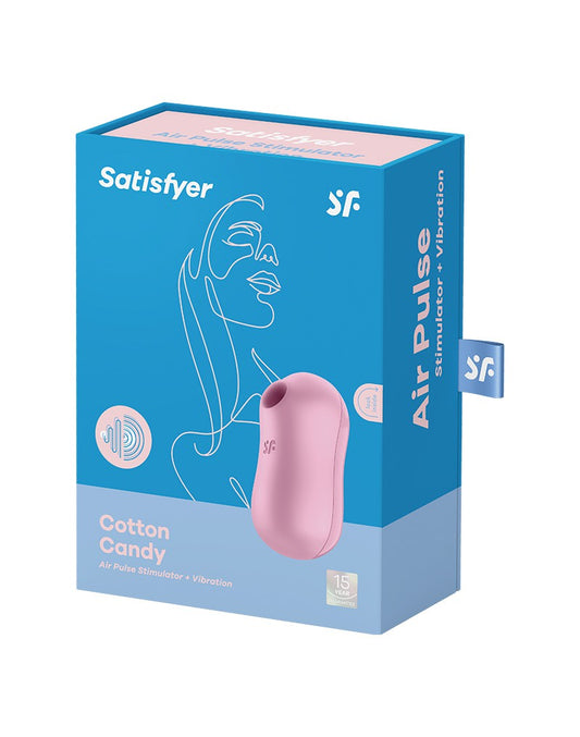 Satisfyer - Cotton Candy - Air Pulse Vibrator - Lilac - UABDSM
