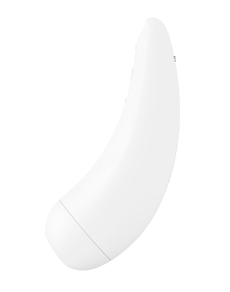 Satisfyer Curvy 2+ White / Incl. Bluetooth And App - UABDSM