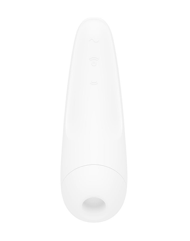Satisfyer Curvy 2+ White / Incl. Bluetooth And App - UABDSM