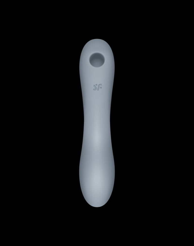 Satisfyer - Curvy Trinity 3 - 3-in-1 Vibrator - Grey - UABDSM