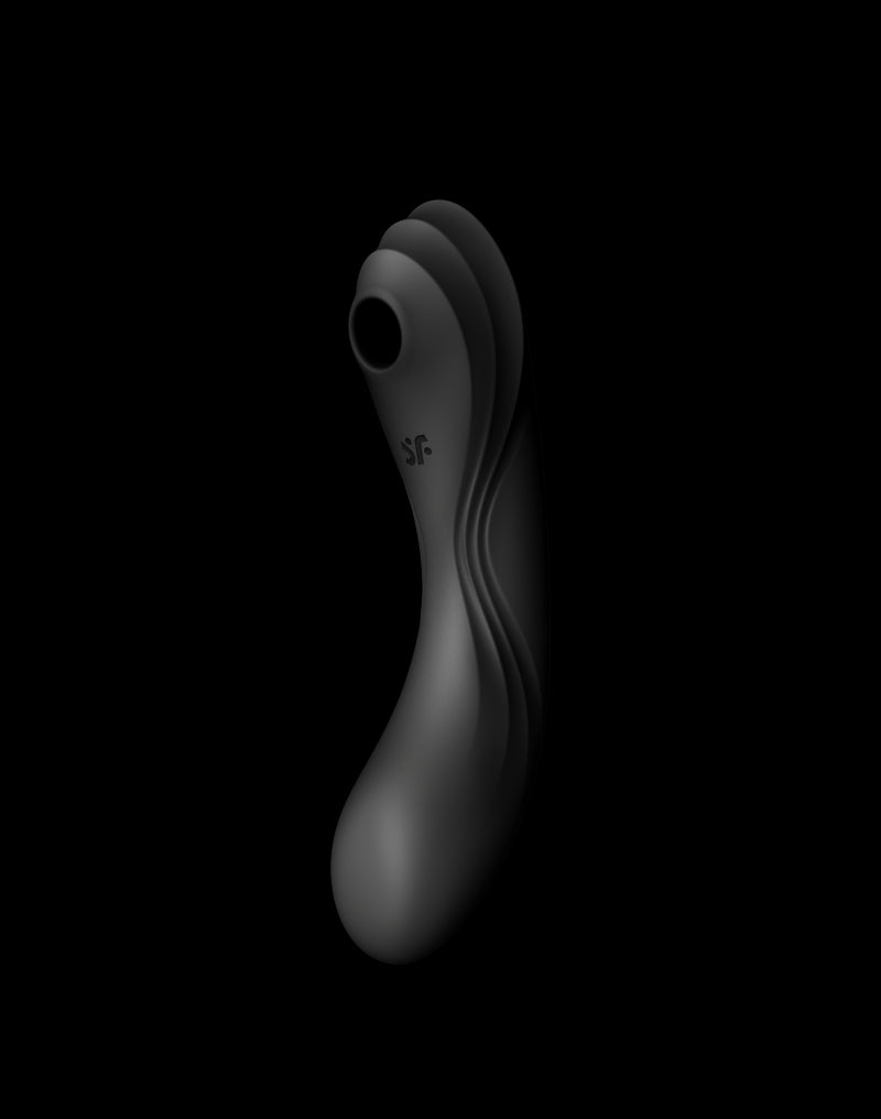 Satisfyer - Curvy Trinity 4 - 3-in-1 Vibrator - Black - UABDSM