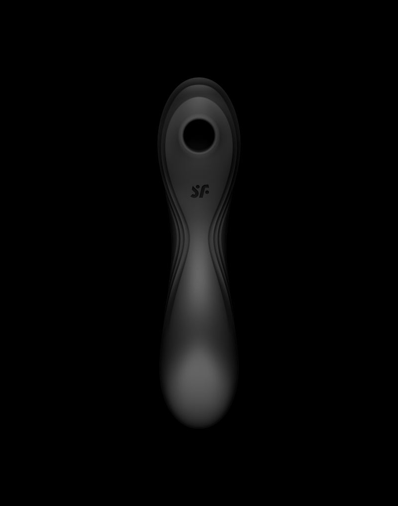 Satisfyer - Curvy Trinity 4 - 3-in-1 Vibrator - Black - UABDSM