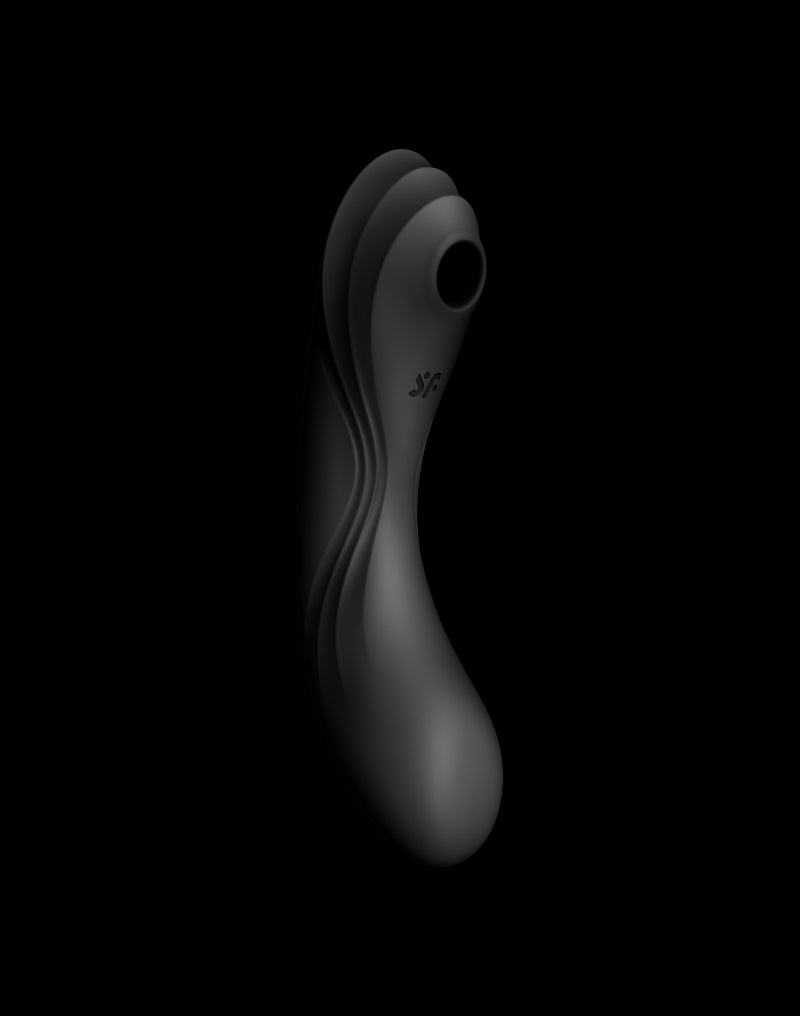 Satisfyer - Curvy Trinity 4 - 3-in-1 Vibrator - Black - UABDSM