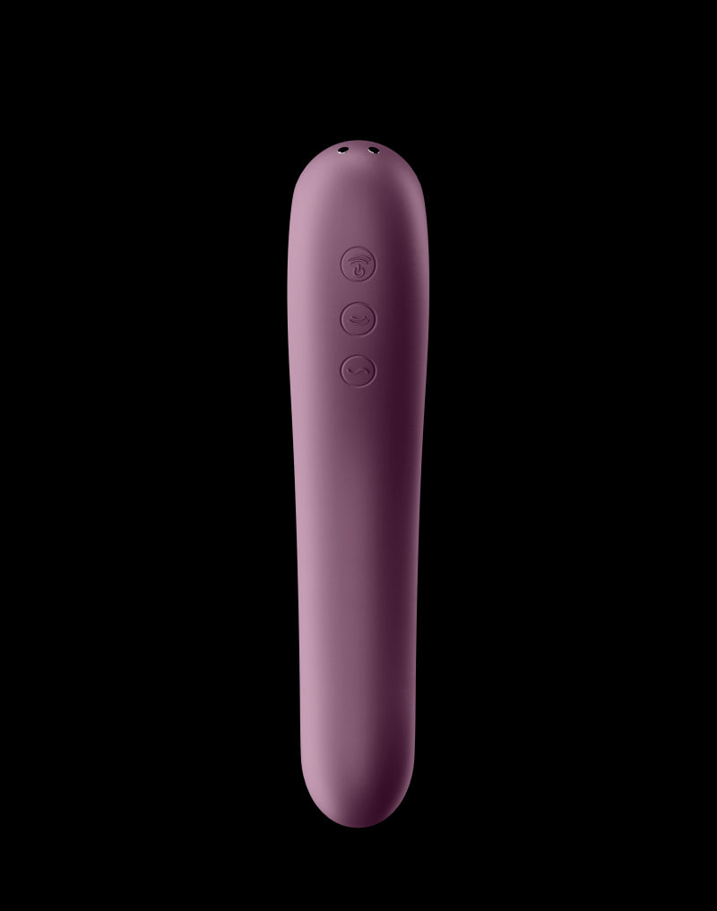 Satisfyer - Dual Kiss - Air Pulse + G-Spot Vibrator - Purple - UABDSM