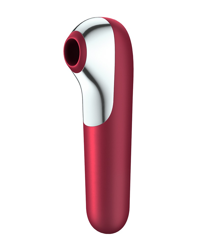 Satisfyer Dual Love Red / Incl. Bluetooth And App - UABDSM