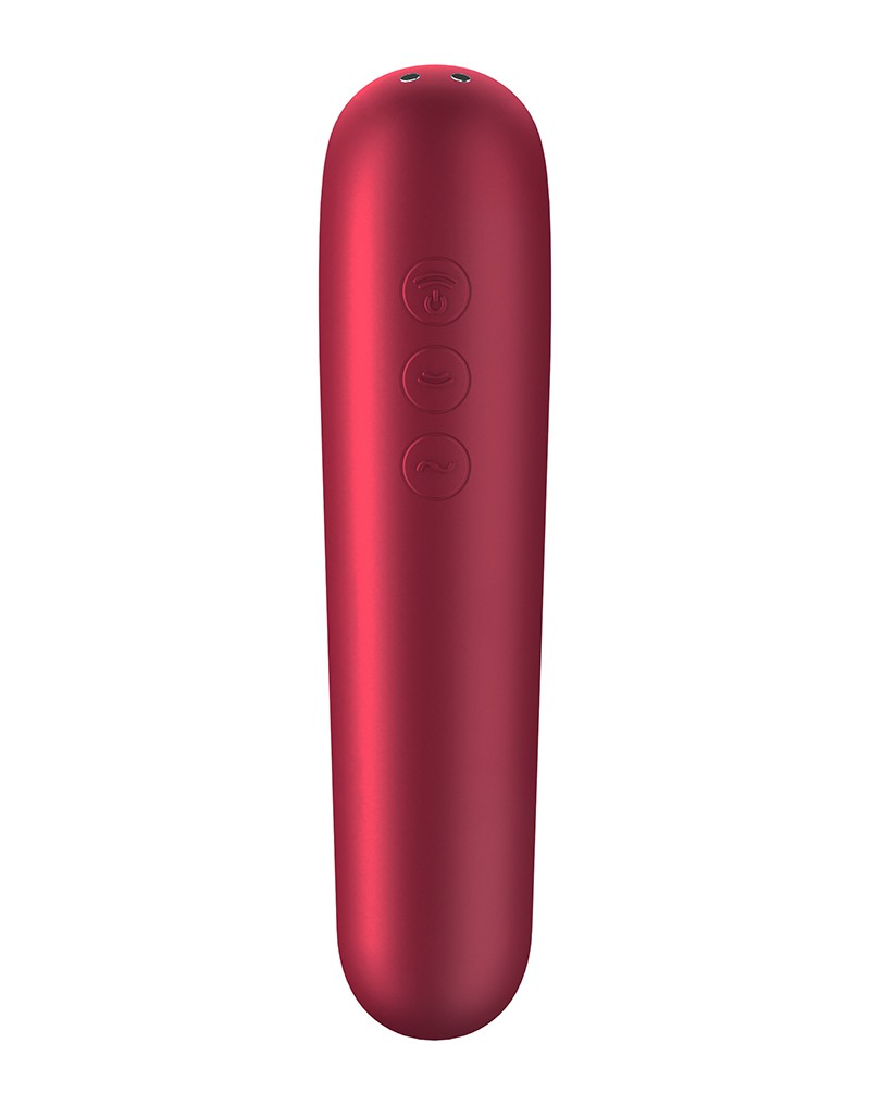 Satisfyer Dual Love Red / Incl. Bluetooth And App - UABDSM