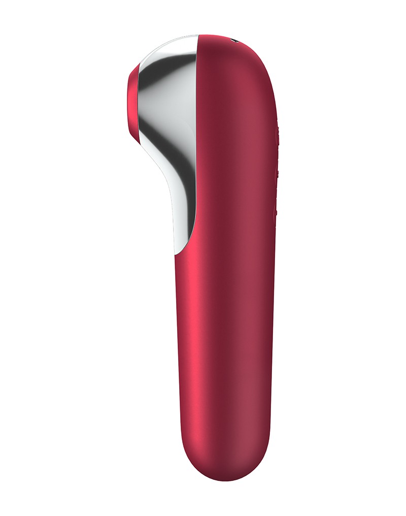 Satisfyer Dual Love Red / Incl. Bluetooth And App - UABDSM