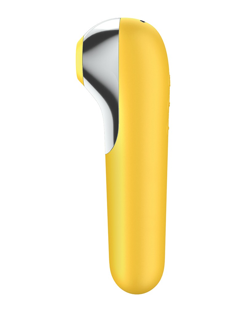 Satisfyer Dual Love Yellow / Incl. Bluetooth And App - UABDSM