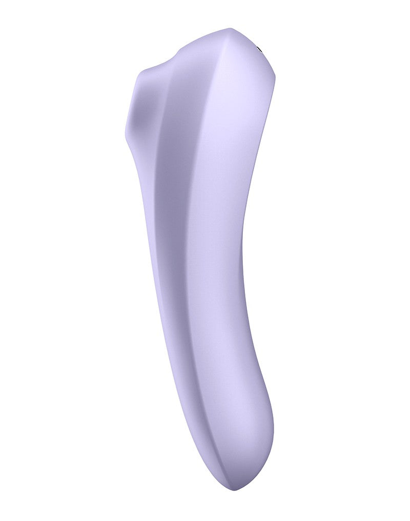 Satisfyer Dual Pleasure Mauve / Incl. Bluetooth And App - UABDSM