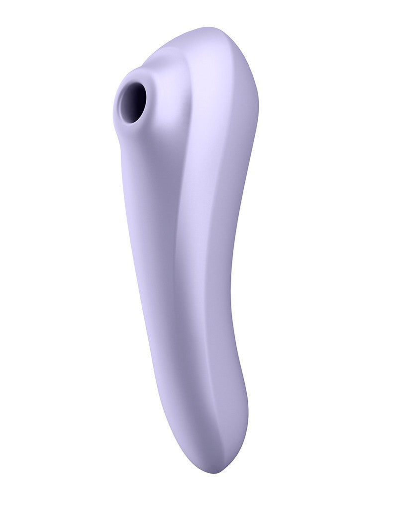 Satisfyer Dual Pleasure Mauve / Incl. Bluetooth And App - UABDSM