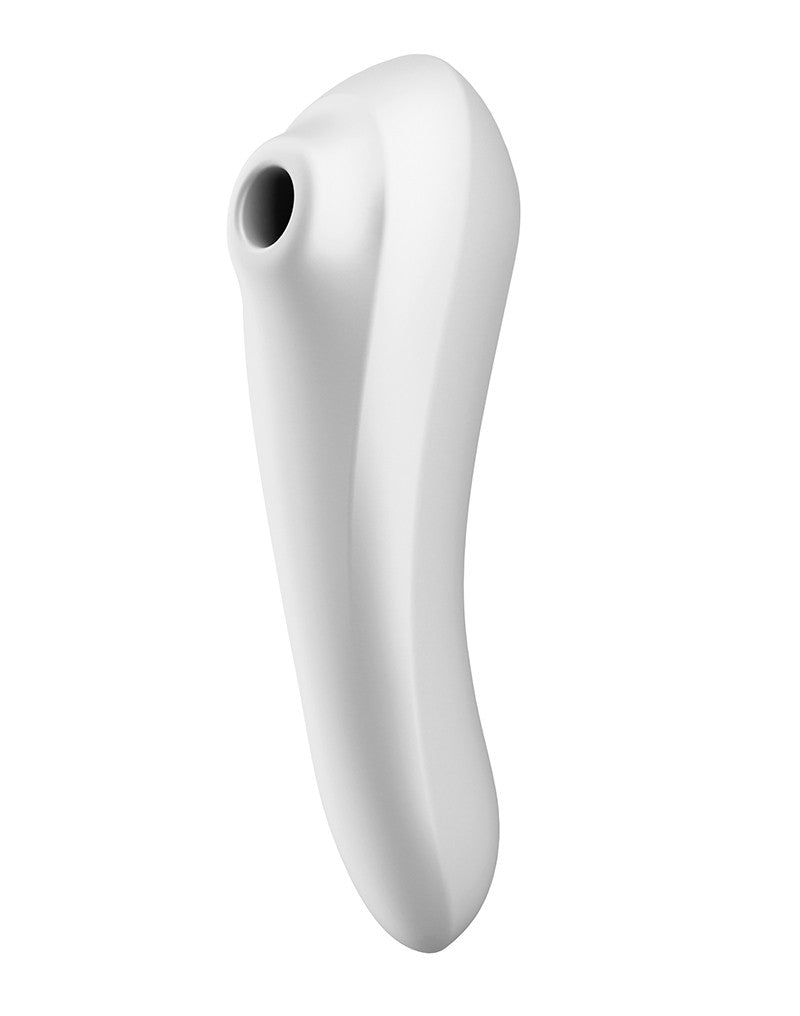 Satisfyer Dual Pleasure White / Incl. Bluetooth And App - UABDSM