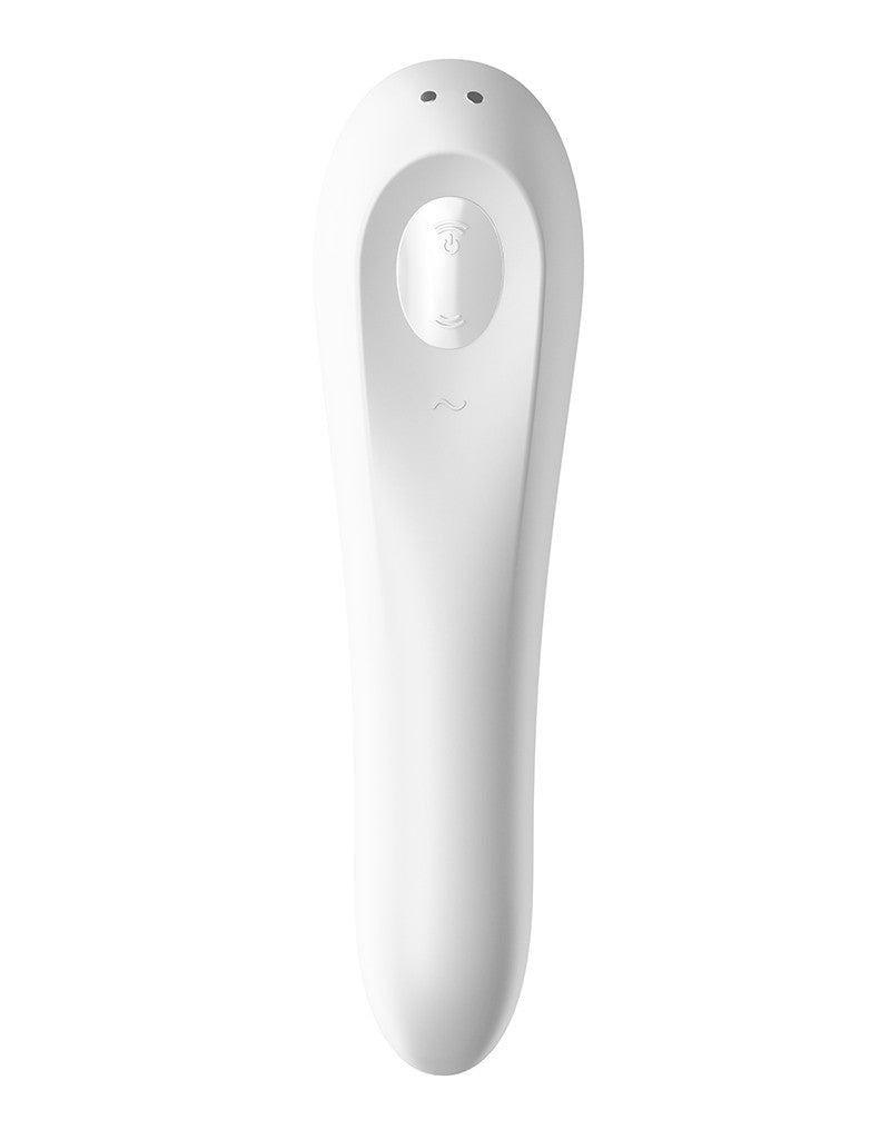 Satisfyer Dual Pleasure White / Incl. Bluetooth And App - UABDSM