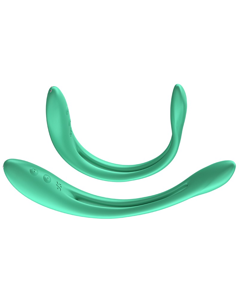 Satisfyer - Elastic Game - Multi Vibrator - Green - UABDSM