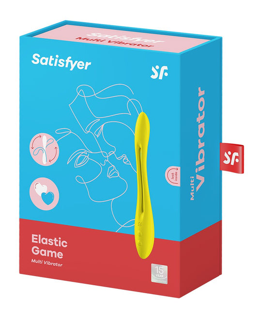 Satisfyer - Elastic Game - Multi Vibrator - Yellow - UABDSM