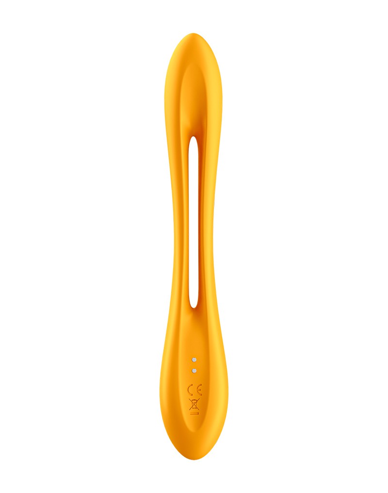 Satisfyer - Elastic Joy - Multi Vibrator - Orange - UABDSM