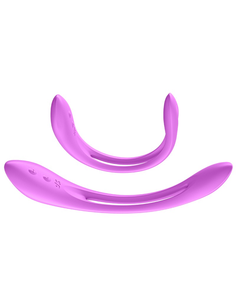 Satisfyer - Elastic Joy - Multi Vibrator - Purple - UABDSM