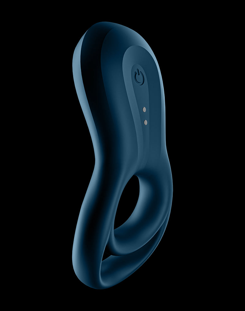 Satisfyer - Epic Duo - Cockring Vibrator - Blue - UABDSM