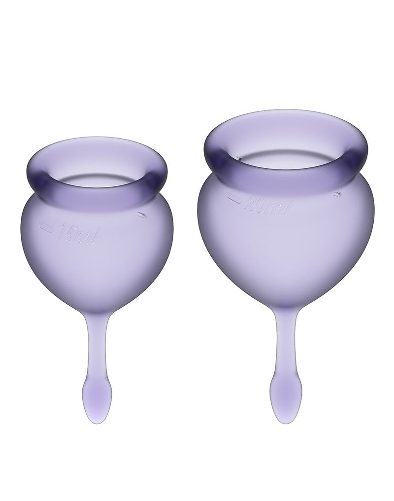 Satisfyer Feel Good Menstrual Cup (Lilac) - UABDSM