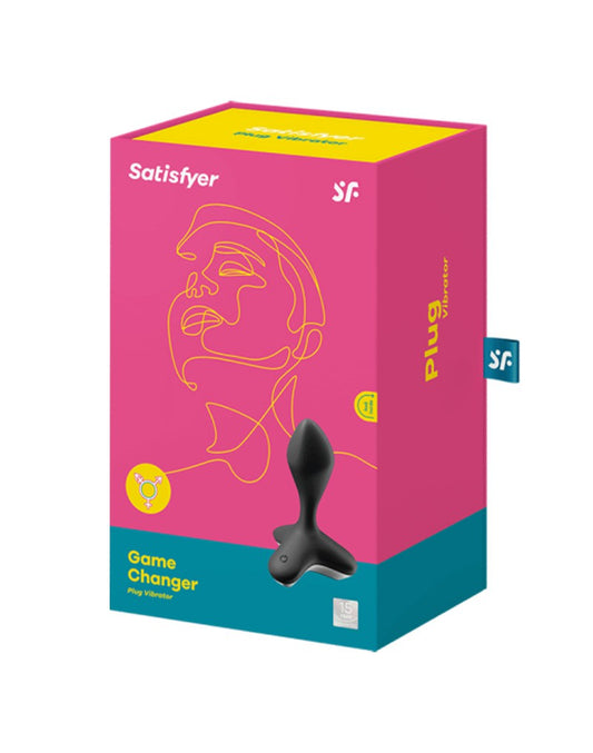 Satisfyer - Game Changer - Anal Vibrator - Black - UABDSM