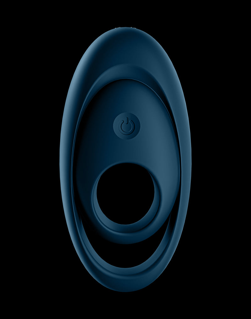 Satisfyer - Glorious Duo - Cockring Vibrator - Blue - UABDSM