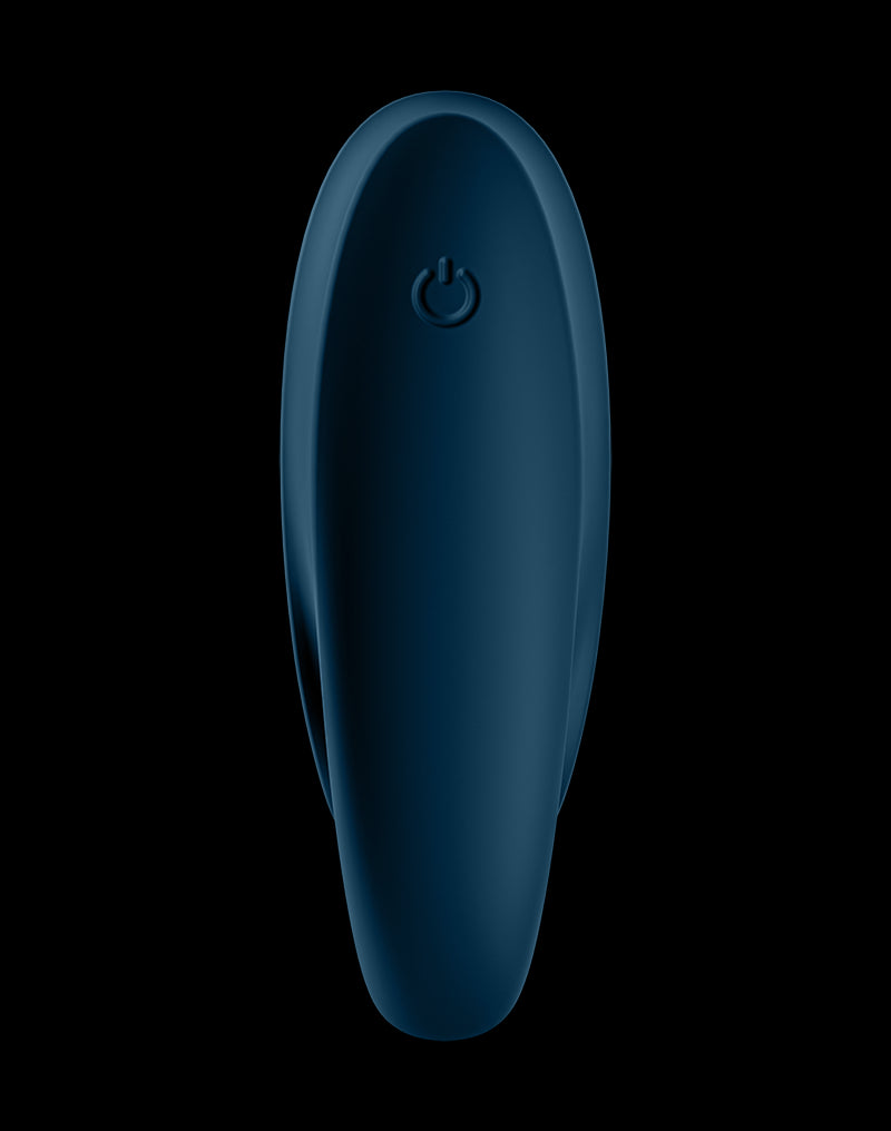 Satisfyer - Incredible Duo - Cockring Vibrator - Blue - UABDSM