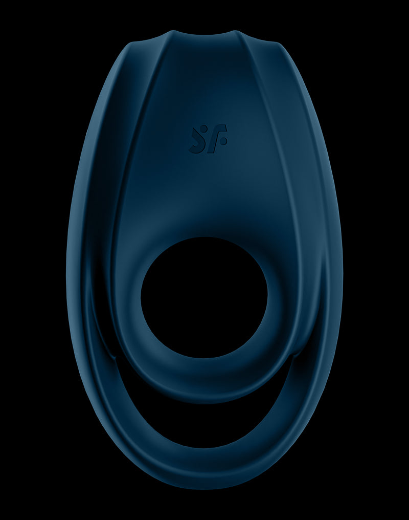 Satisfyer - Incredible Duo - Cockring Vibrator - Blue - UABDSM