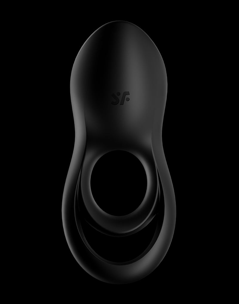 Satisfyer - Legendary Duo - Cockring Vibrator - Black - UABDSM