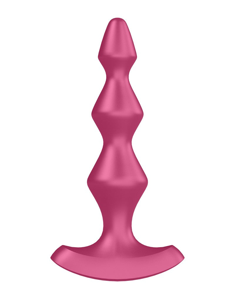 Satisfyer - Lolli Plug 1 - Vibrating Anal Plug - Red - UABDSM