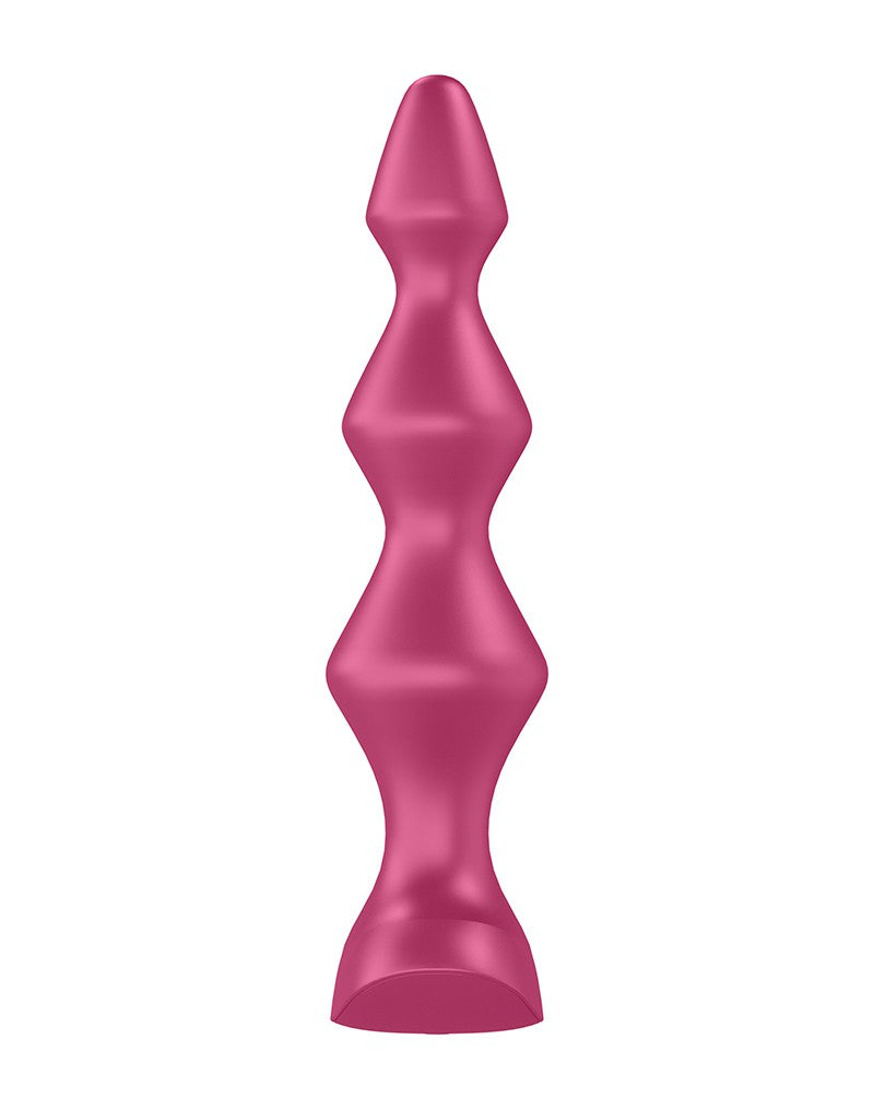 Satisfyer - Lolli Plug 1 - Vibrating Anal Plug - Red - UABDSM